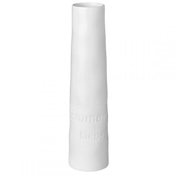 Vase Text mittel Raumpoesie Zuhause von Räder Design 20x4cm