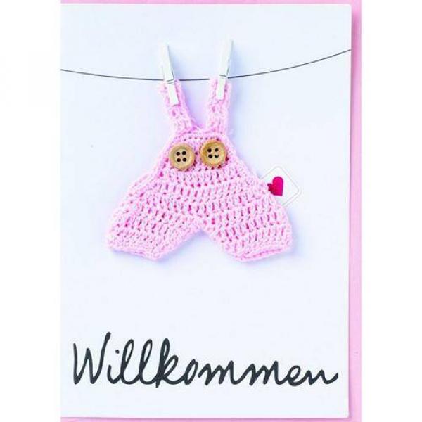 Baby Welcome Card - Glückwunschkarte