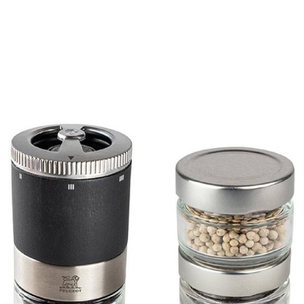 Maestro Pfeffermühle Geschenkeset dunkelgrau von Peugeot