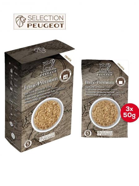 Rauchsalz 3 x 50g von Peugeot