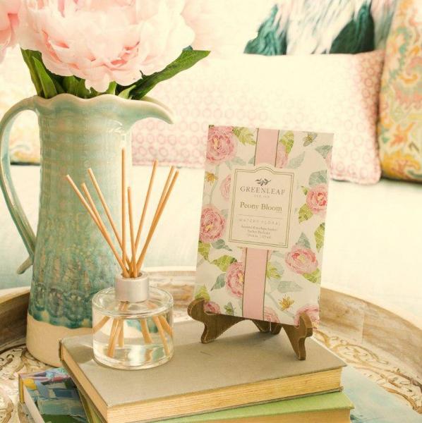 Peony Bloom - Pfingstrose Duftsachet Large von Greenleaf – langanhaltender Raumduft für Zuhause & unterwegs