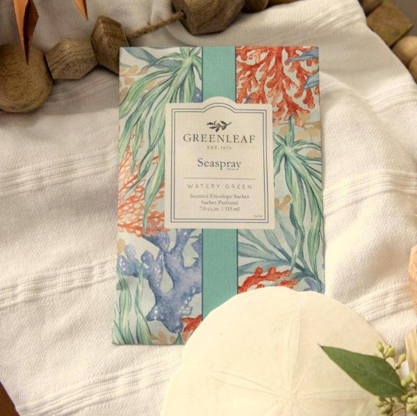 Seaspray - Meeresbrise Duftsachet Large von Greenleaf – langanhaltender Raumduft für Zuhause & unterwegs