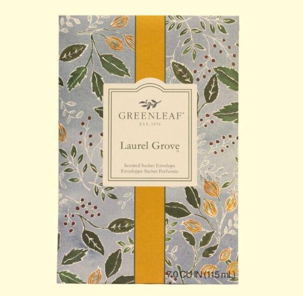 Laurel Grove - Lorbeerhain Duftsachet Large von Greenleaf – langanhaltender Raumduft für Zuhause & unterwegs