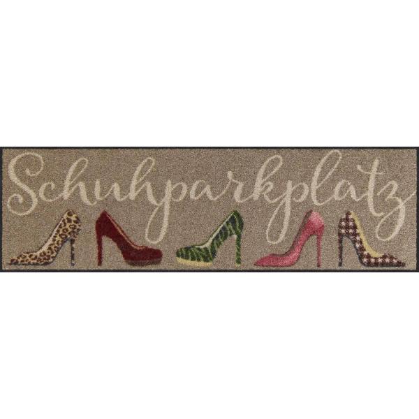 Schuhparkplatz Stiletto 30x100cm Fußmatte Salonloewe