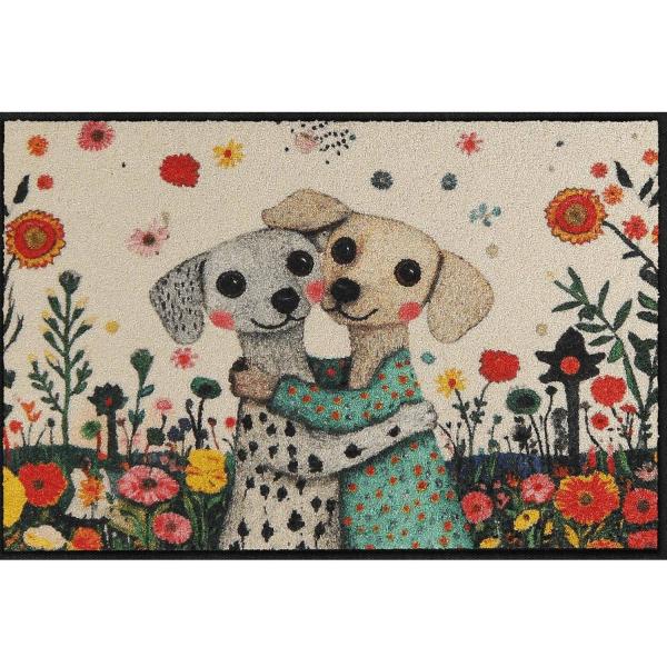Sweet Dogs Wohnmatte 50x75cm Fußmatte Salonloewe