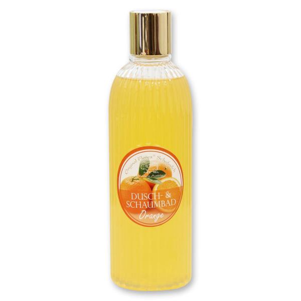 Orange Dusch- & Schaumbad mit Schafmilch FLOREX 330ml