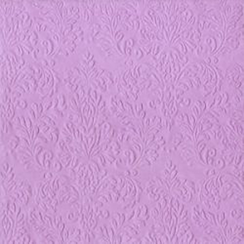 Cameo violett Uni Cocktail Serviette mit Relief von IHR