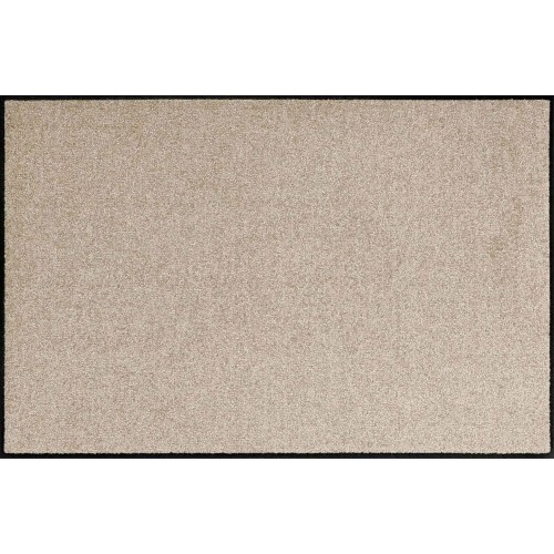 Fußmatte Sand uni 50x75 cm - Salonloewe Wohnmatten sind mehr als nur Fußmatten