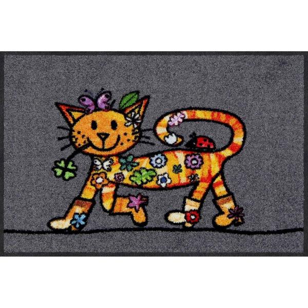 Funky Cat Wohnmatte 50x75cm Fußmatte Salonloewe