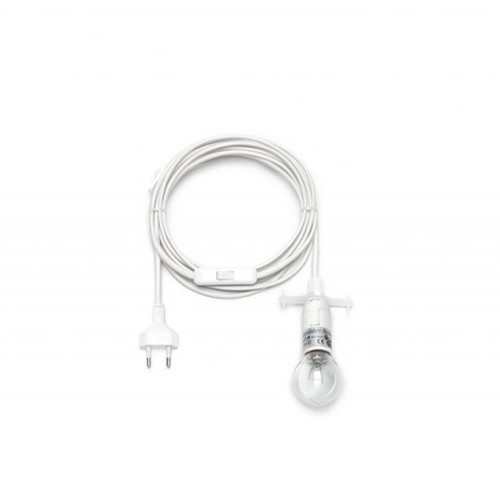 Kabel weiß E14 für Papiersterne Innenbereich 4m original Herrnhuter