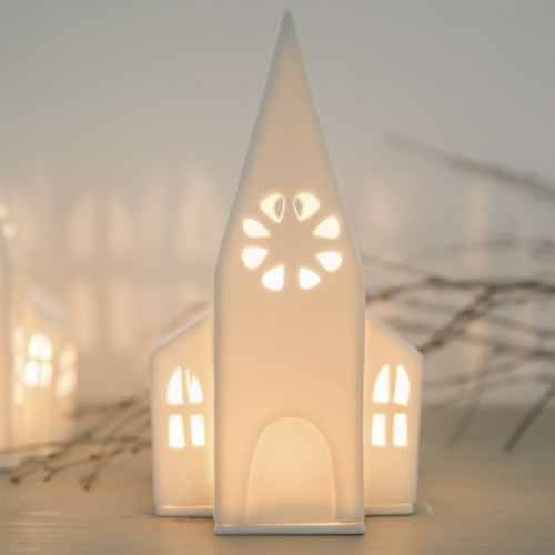 Lichthaus Kirche 13,5x11,5x21,5cm Zuhause von Räder Design