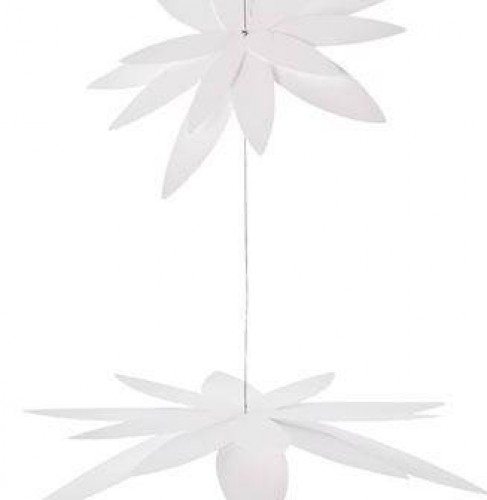 Blütenkette Freiluft Räder Design 100cm