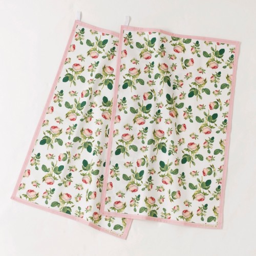 Geschirrtücher 2 Stück Redoute Rose Roy Kirkham
