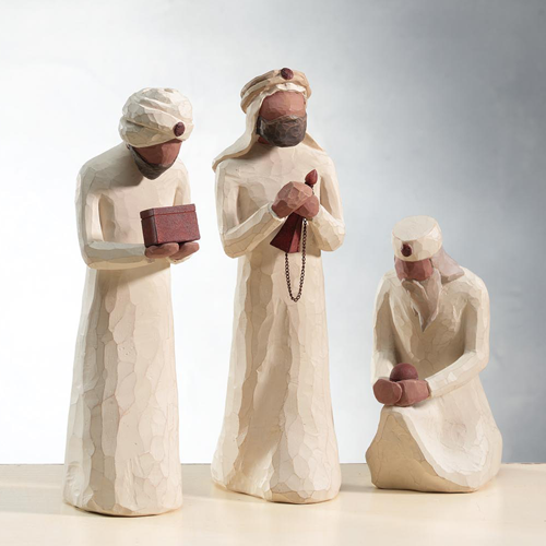 DIE DREI WEISEN Three wise men Krippenfiguren von Willow Tree